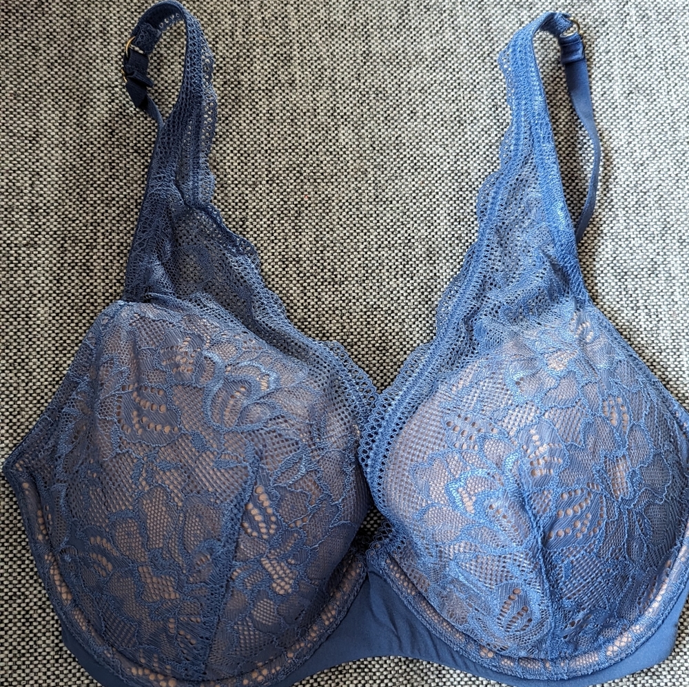 ThirdLove Graphic Lace Plunge Bra